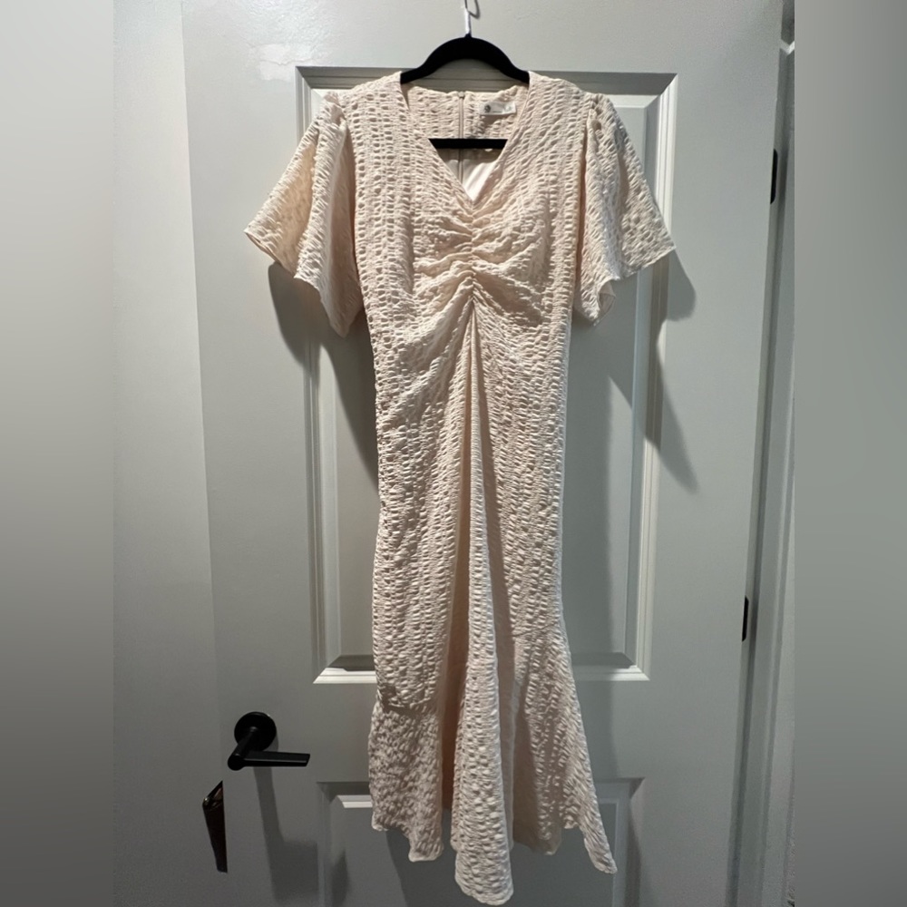 Korean Fashion Cream Dress